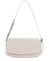 Adele Berto Leather Shoulder Bag In Pink