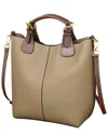 Adele Berto Leather Tote Bag