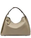 Adele Berto Leather Tote In Neutral