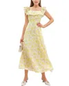 Adele Berto Linen Maxi Dress