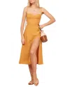 Adele Berto Linen Midi Dress