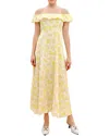 Adele Berto Linen Maxi Dress