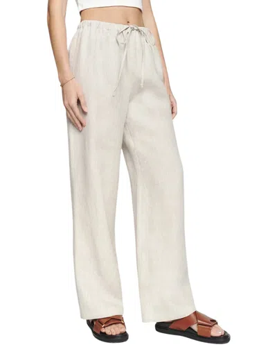 Adele Berto Linen Pant In Neutral