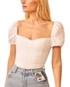 Adele Berto Linen Top