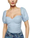 Adele Berto Linen Top