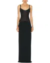 Adele Berto Maxi Dress In Black
