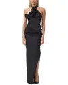 Adele Berto Maxi Dress In Black