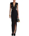 Adele Berto Maxi Dress In Black