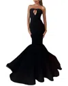 Adele Berto Maxi Dress In Black