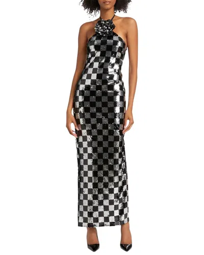 Adele Berto Maxi Dress In Black