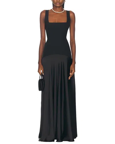 Adele Berto Maxi Dress In Black