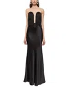 Adele Berto Maxi Dress In Black