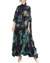 Adele Berto Maxi Dress In Multi