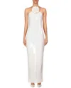 Adele Berto Maxi Dress In White