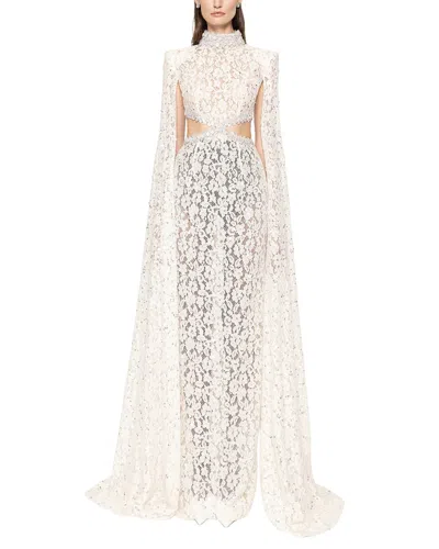 Adele Berto Maxi Dress In White