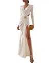 Adele Berto Maxi Dress In White