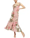 Adele Berto Midi Dress In Multi