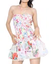 Adele Berto Mini Dress In Multi