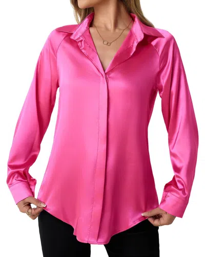 Adele Berto Shirt In Pink