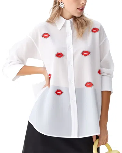 Adele Berto Shirt In White