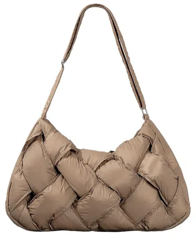 Adele Berto Shoulder Bag In Brown