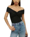 Adele Berto Top In Black