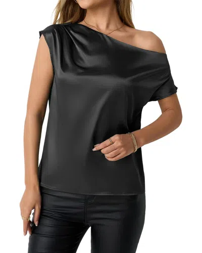Adele Berto Top In Black
