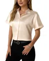 Adele Berto Top In Neutral