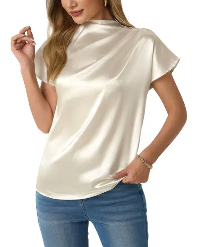 Adele Berto Top In Neutral