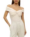 Adele Berto Top In White