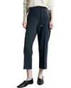 Adele Berto Wool-blend Pant In Blue