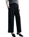 Adele Berto Wool-blend Pant In Blue