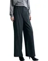 Adele Berto Wool-blend Pant In Blue