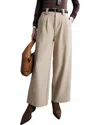Adele Berto Wool-blend Pant In Neutral