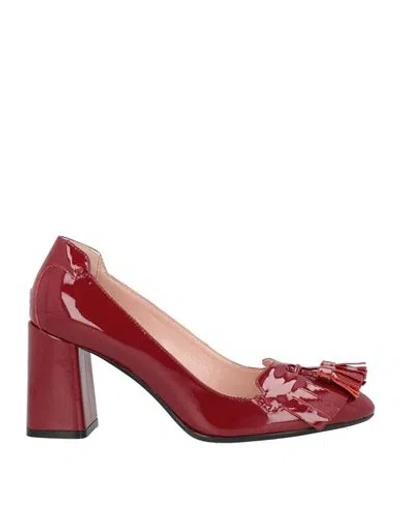 Adelia Woman Pumps Brick Size 8 Leather