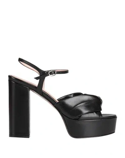 Adelia Woman Sandals Black Size 7 Leather