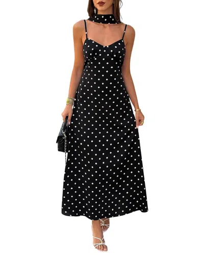 Adelin May Midi Dress In Multi