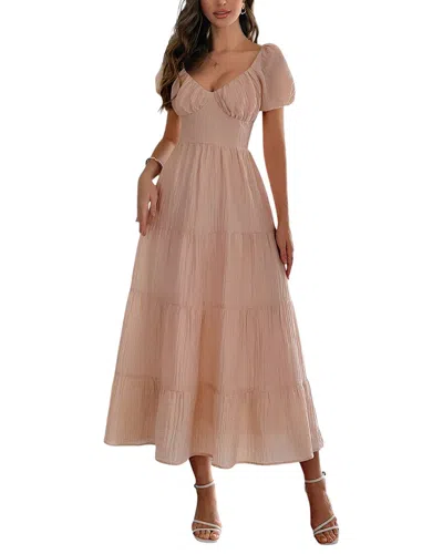Adelin May Mini Dress In Pink