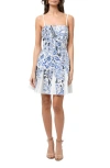 Adelyn Rae Bruan Fit & Flare Minidress