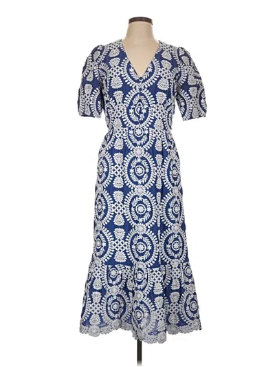 Pre-owned Adelyn Rae Casual Dress In Blue