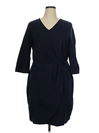 Pre-owned Adelyn Rae Casual Dress In Blue