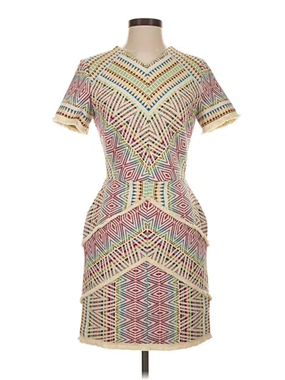 Pre-owned Adelyn Rae Casual Dress In Brown