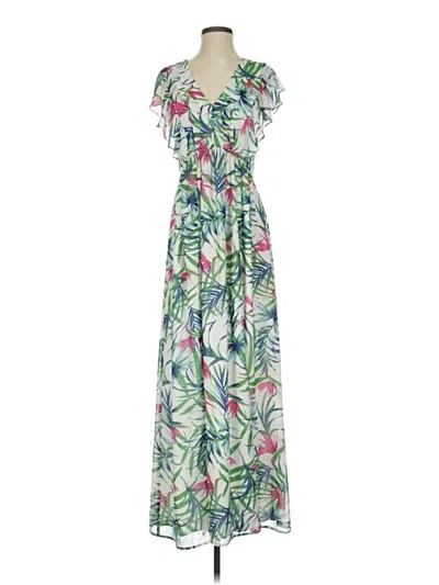 Pre-owned Adelyn Rae Casual Dress In Green