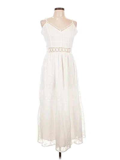 Pre-owned Adelyn Rae Casual Dress In Ivory
