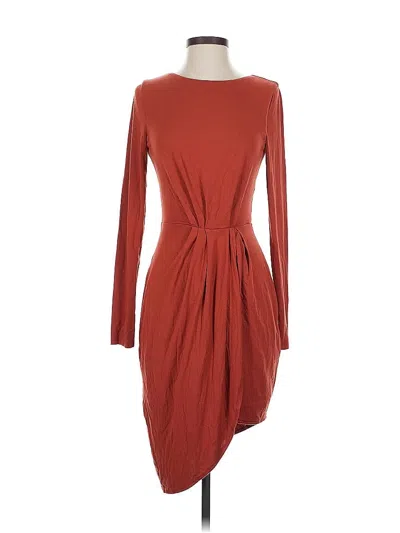 Pre-owned Adelyn Rae Casual Dress In Orange