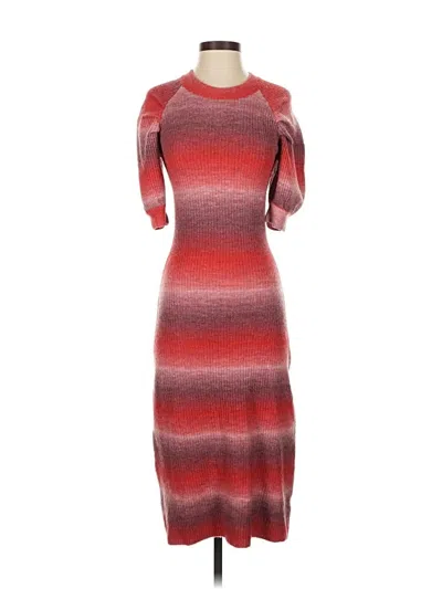 Pre-owned Adelyn Rae Casual Dress In Red