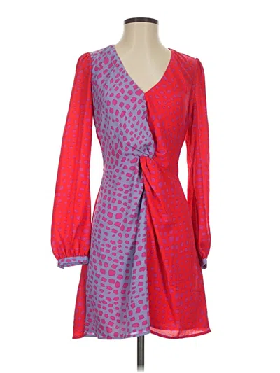 Pre-owned Adelyn Rae Casual Dress In Red