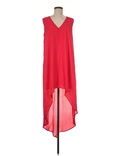 Pre-owned Adelyn Rae Casual Dress In Red
