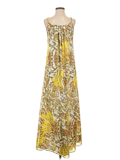 Pre-owned Adelyn Rae Casual Dress In Yellow