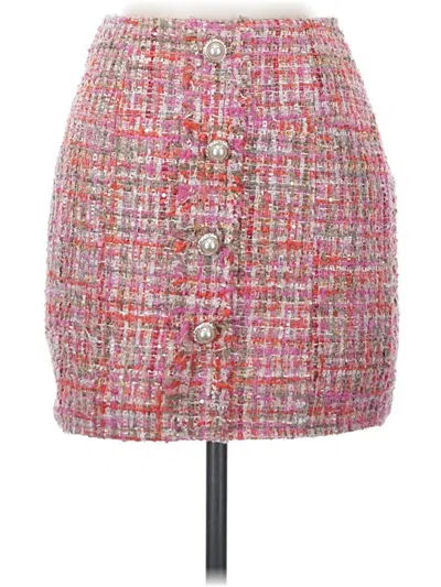 Pre-owned Adelyn Rae Casual Skirt In Pink